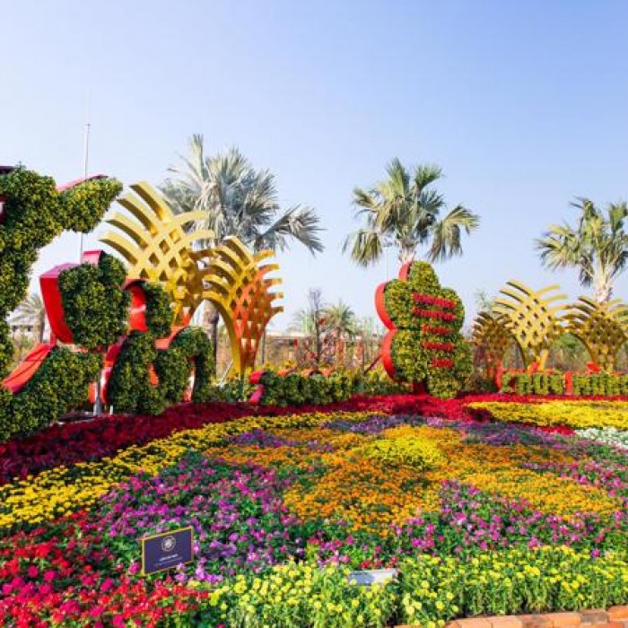 Mô hình cảnh quan trang trí công viên