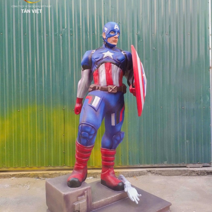 Tượng mô hình Captain America