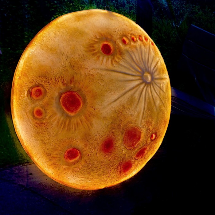 Mô hình đèn mặt trăng