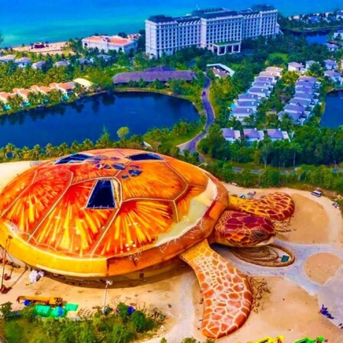 Mô hình độc đáo khổng lồ tại các khu giải trí