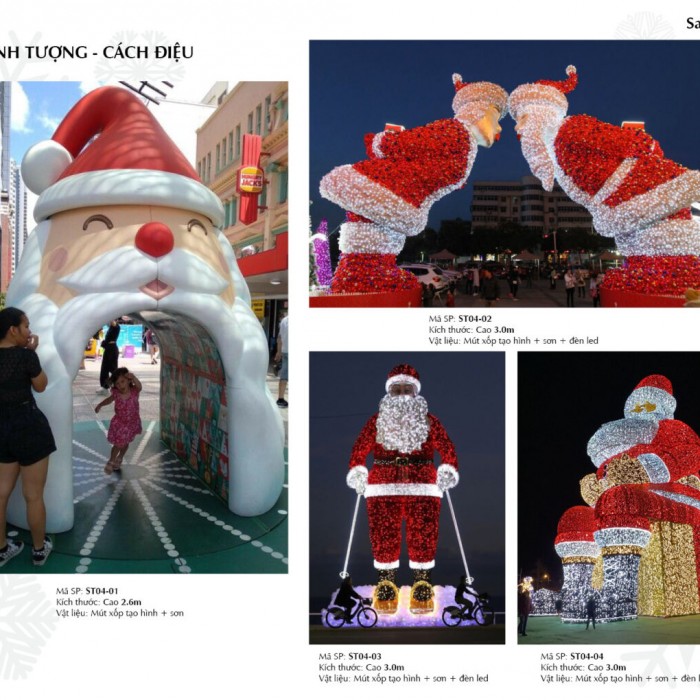 Ông Già Noel Cách Điệu