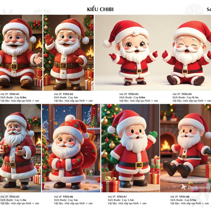 ÔNG GIÀ NOEL KIỂU CHIPI