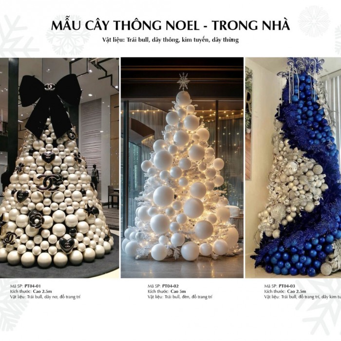 Trang trí Cây Thông Noel đẹp